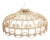 Rustic Traditional Rattan Ceiling Lamp, 1980 For Sale