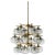 Large Ceiling Lamp in Brass and Glass attributed to Holger Johansson, 1952 For Sale - Image 13 of 13