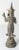 20th Century South East Asian Thai or Burmese Standing Buddha Figure For Sale - Image 4 of 9