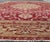 Large Antique Agra Carpet With Floral Design in Tones of Red and Taupe For Sale - Image 9 of 17