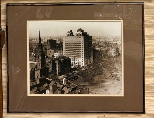 Mid Century 1970's Photo Produced From an Antique Negative
