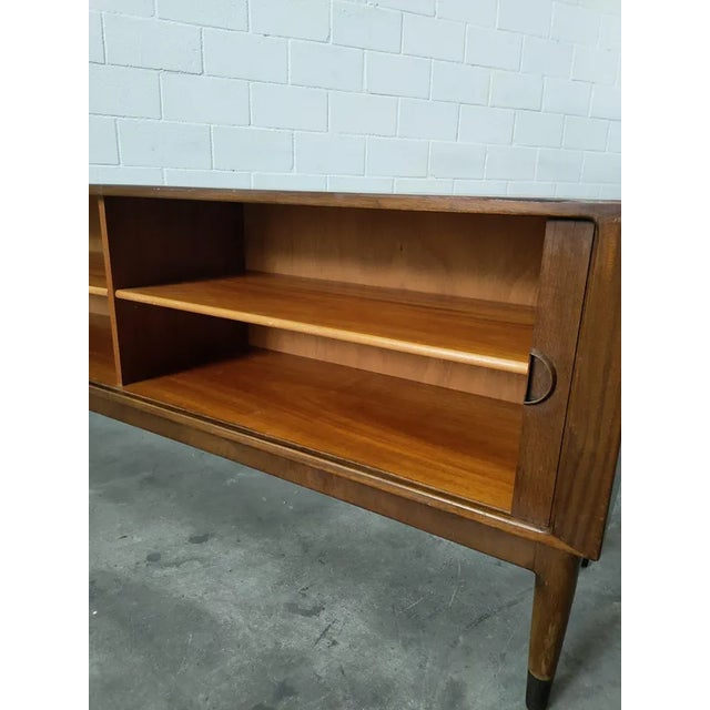 Brown Vintage Danish Teak Sideboard, 1970s For Sale - Image 8 of 11
