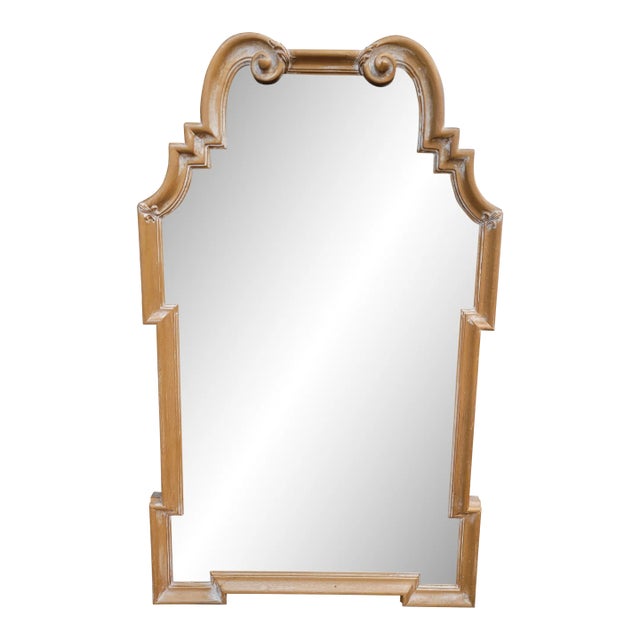 LaBarge Bleach Wood Mirror For Sale