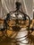 Early 20th Century European French/English Country Style Iron Chandelier With Brass Animals For Sale - Image 10 of 12