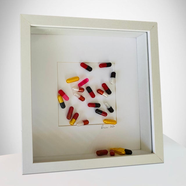 Original 3d Artwork "Take a Chill Pill" Framed For Sale - Image 4 of 4