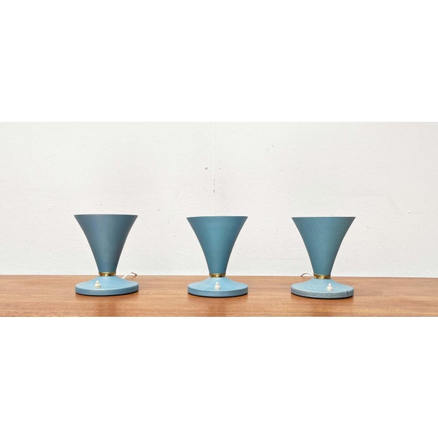 Stilnovo Mid-Century Modern Italian Table Lamps in the style of Stilnovo, 1960s, Set of 3 For Sale - Image 4 of 18