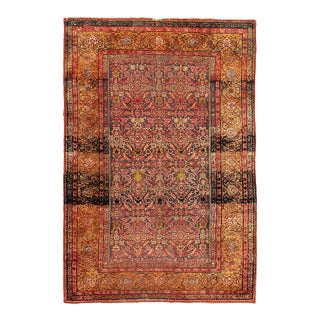 Pasargad DC Vintage Turkish Silk Hand-Knotted Rug For Sale