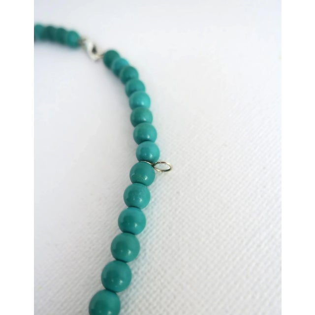 Turquoise Necklace and Choker Necklace For Sale - Image 11 of 13