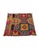 Handwoven Vintage decorative mini wool rug fragment. Approximatelly 45-55 years old. In very good condition. Rare find,...