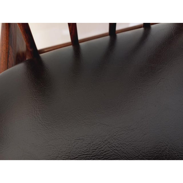Vintage Scandinavian Style Chairs in Rosewood by Ernst Martin Dettinger for Lucas Schnaidt, 1960s, Set of 4 For Sale - Image 10 of 18