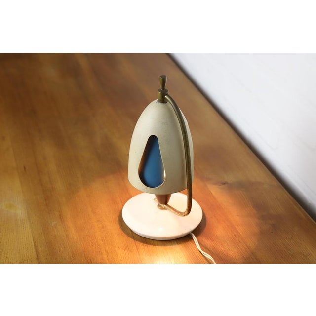 Model 12398 Table Lamp by Angelo Lelii for Arredoluce, 1952, in Good conditions. Designed 1950 to 1959 I have official...