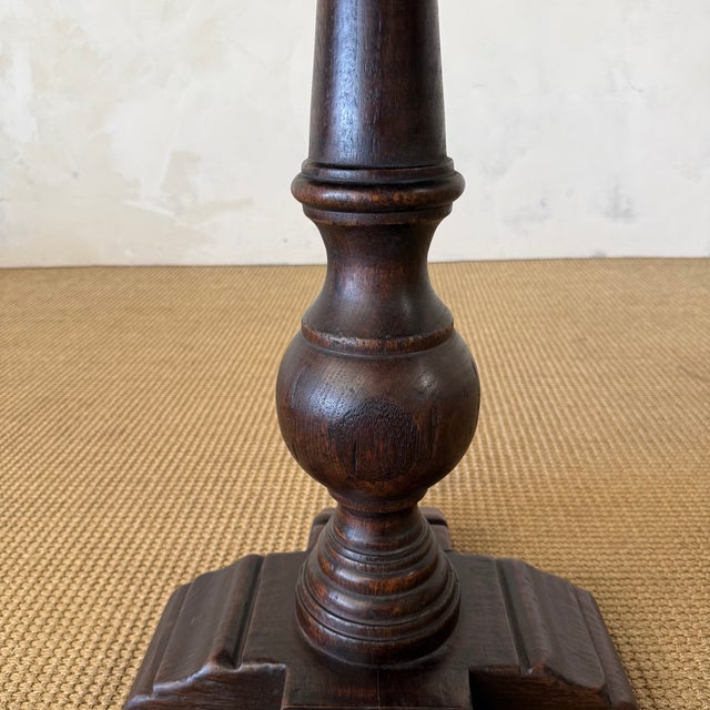 2020s Morgan Table - Walnut Finish 25.5"d For Sale - Image 5 of 9