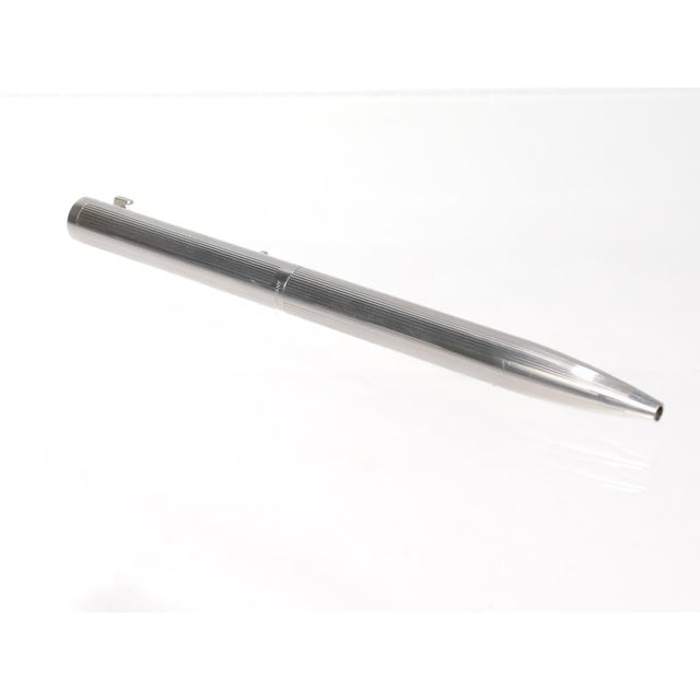 Metal Tiffany & Co. Sterling Silver Executive T Clip Ballpoint Pen For Sale - Image 7 of 11