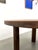 Constructivist Round Table in Walnut, 1950s For Sale - Image 18 of 18