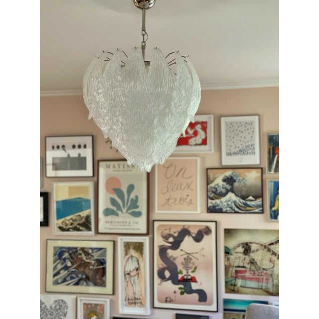 Tulip Murano Chandelier For Sale - Image 12 of 16