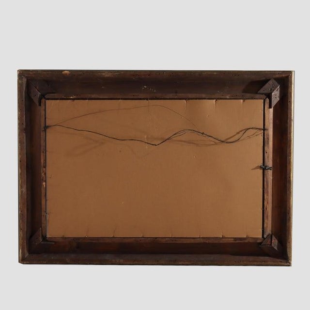 Large French Louis XIV Style Giltwood Framed Beveled Wall Mirror C1900 For Sale - Image 10 of 13