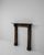 19th Century French Wood Black Patinated Fireplace For Sale - Image 11 of 18