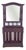 Brown Portuguese Coat Rack with Tiles and Mirror, 1920s For Sale - Image 8 of 8