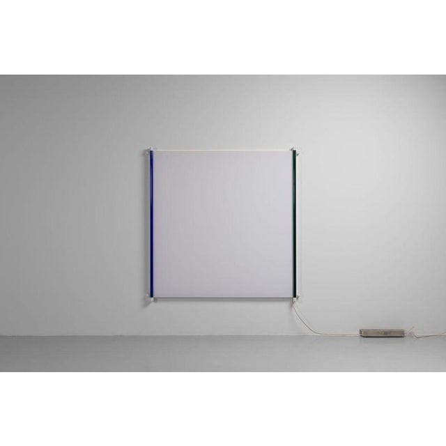 Outline Light Panel attributed to Aldo Van Den Nieuwelaar for Nila & Nila, 1985 For Sale - Image 18 of 18