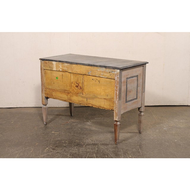 Wood 18th C. Italian Neoclassical Cassettiera For Sale - Image 7 of 11