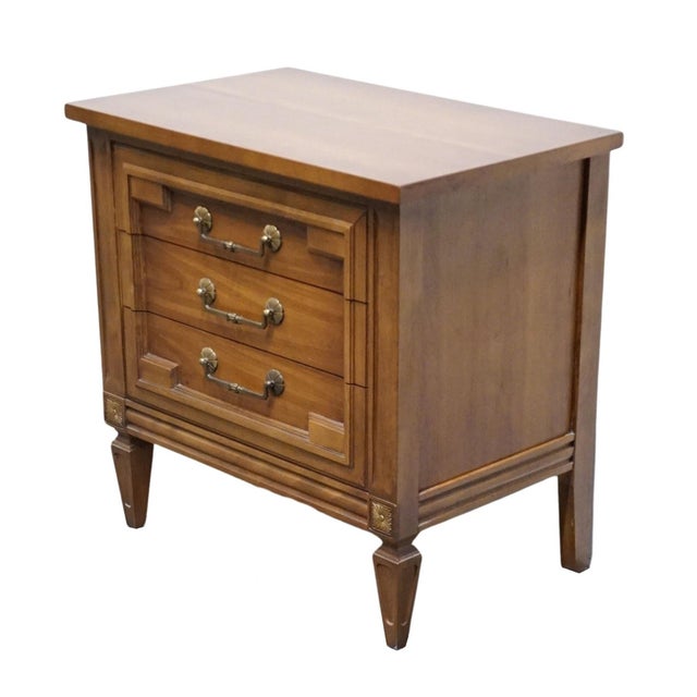 THOMASVILLE FURNITURE Milano Collection Italian Mediterranean Style 26" Three Drawer Nightstand 532-13 26" High 26" Wide...