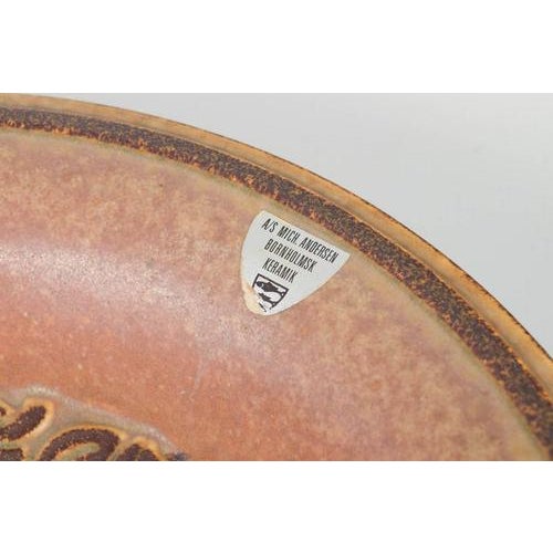 1960s Stoneware Bowl with Mermaid and Fish Motif by Michael Andersen, 1960s-1970s For Sale - Image 5 of 7