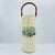 1992 Signed Studio Pottery Vase With Bamboo Handle Ceramic Vessel, Handcrafted Art Pottery For Sale - Image 10 of 12