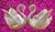 Ceramic Vintage Ceramic Swan Centerpiece/Cachepot - A Pair For Sale - Image 7 of 11