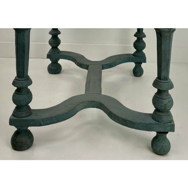 18th Century Painted Side Table For Sale - Image 9 of 10