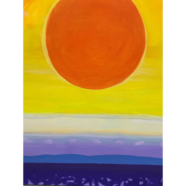 2000 - 2009 Monumental Painting From Santa Fe Series by Listed Artist Thomas George For Sale - Image 5 of 15