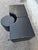Chest of Drawers with Black Leather Stool by Guido Faleschini for I4 Mariani, 1970, Set of 3 For Sale - Image 11 of 12