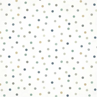 Harlequin Bon Bon Wallpaper in Gilver/Duck Egg/Denim For Sale