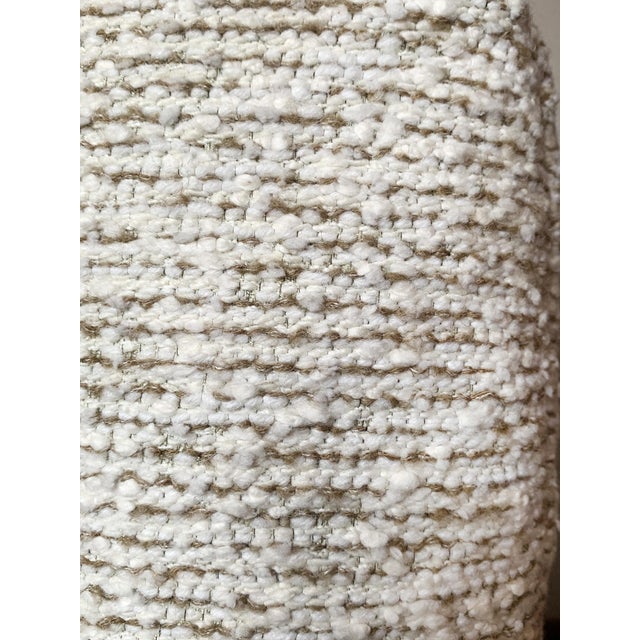 Textile Custom-Made Small Bouclé Pillow For Sale - Image 7 of 8