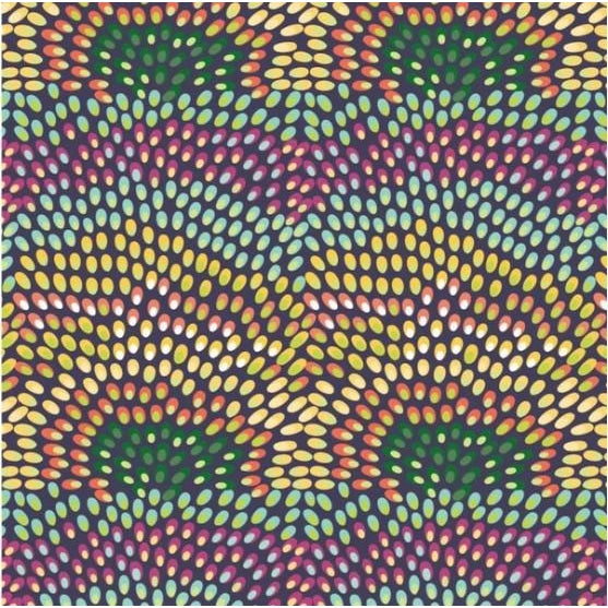 Mitchell Black Jardine Carnival Prepasted Wallpaper Chairish