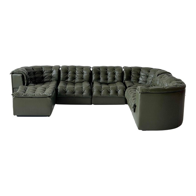 1980s Ds-11 Patchwork Modular Sectional by De Sede For Sale