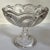 Transparent Antique 19th Century American Flint Glass Footed Compote Fruit Bowl Raised Panel or Petal Pattern Circa 1850 For Sale - Image 8 of 11
