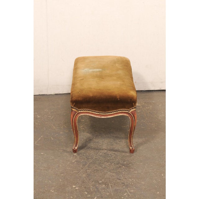 19th C. French Louis XV Style Window Bench For Sale - Image 12 of 12