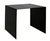 Yves Black Metal Side Table For Sale In Boston - Image 6 of 6