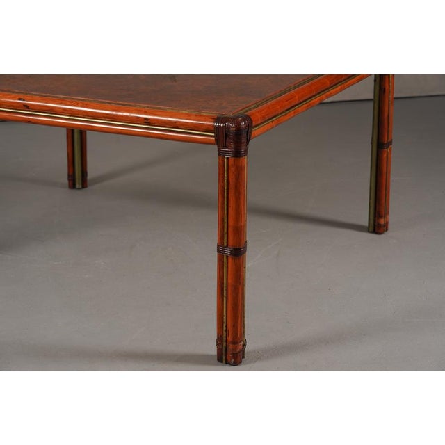 1960s Vintage Italian Sideboard in Burl Elm by Alberto Smania for Studio Smania Interni, Italy, 1960s For Sale - Image 5 of 9