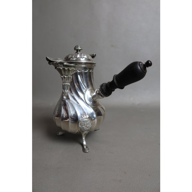 Selfish Silver Coffee Pot from Cardeilhac Company, Paris For Sale - Image 6 of 14