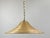 Mid-Century Modern Italian Bamboo and Brass Pendant, 1970s For Sale - Image 3 of 15