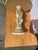 Mid 20th Century Vintage Mid-Century Ornate Marble (Style) Cherub Accent Table or Pedestal Shabby Chic, Neoclassical, and Maximalist For Sale - Image 5 of 5