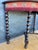 1920s Spanish Baroque Style Demilune Console Table with Twisted Legs, 1920s For Sale - Image 5 of 12