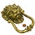 Early 20th Century Antique English Brass Lion Head Door Knocker For Sale - Image 5 of 10