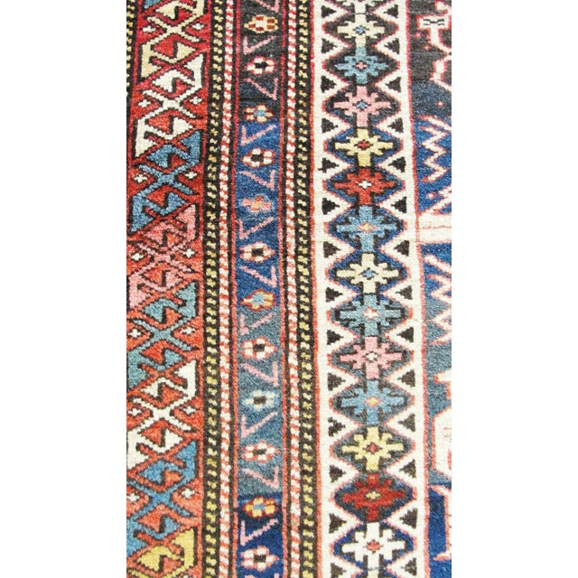 Textile Antique Caucasian Kuba / Shirvan (Seichour-Related) Rug For Sale - Image 7 of 9