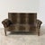 Vintage Leopard Velvet Sofa with Drop-Down Arms, France For Sale - Image 14 of 14