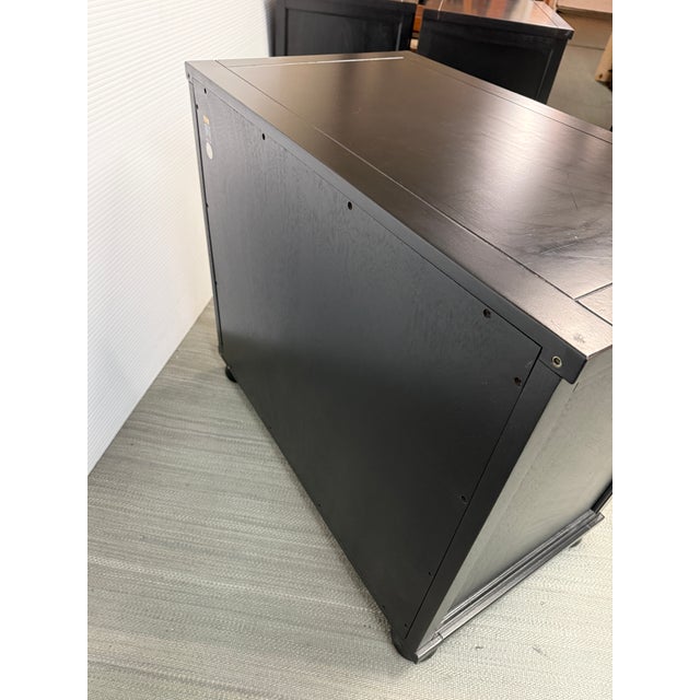 Black Pottery Barn Aris Lateral File Cabinet For Sale - Image 8 of 12