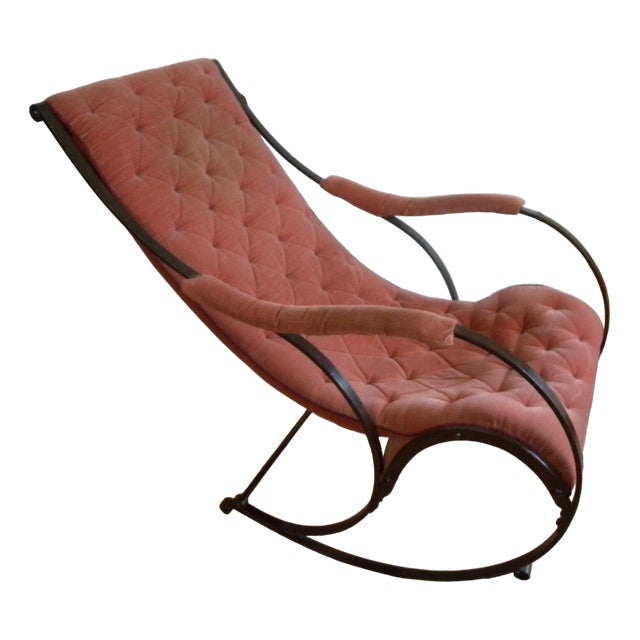 Antique Rocking Chair by Peter Cooper for R.W. Winfield, 1880s For Sale