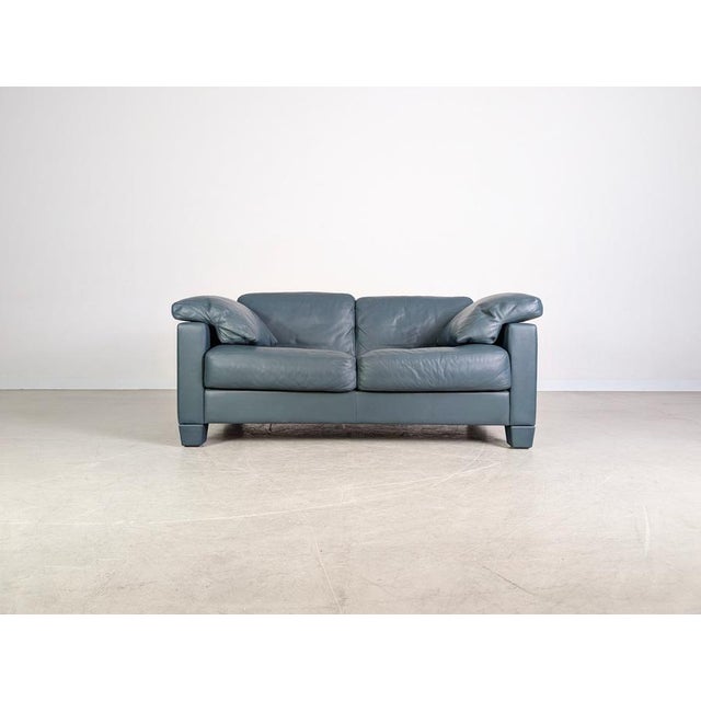Postmodern DS 17 2-Seater Sofa in Leather from de Sede For Sale - Image 3 of 12