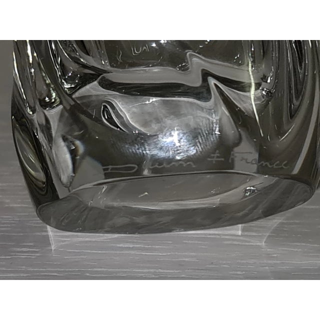 1960s Crystal Vase by Jean Daum for Daum France, 1960s For Sale - Image 5 of 9